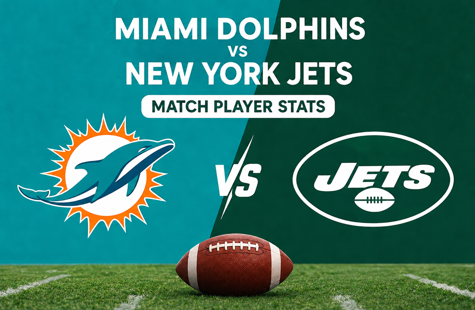 Miami Dolphins vs New York Jets Match Player Stats