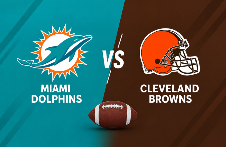 Miami Dolphins vs. Cleveland Browns Match Player Stats