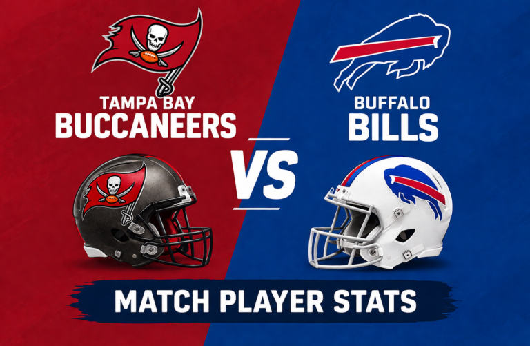 Tampa Bay Buccaneers vs Buffalo Bills Match Player Stats