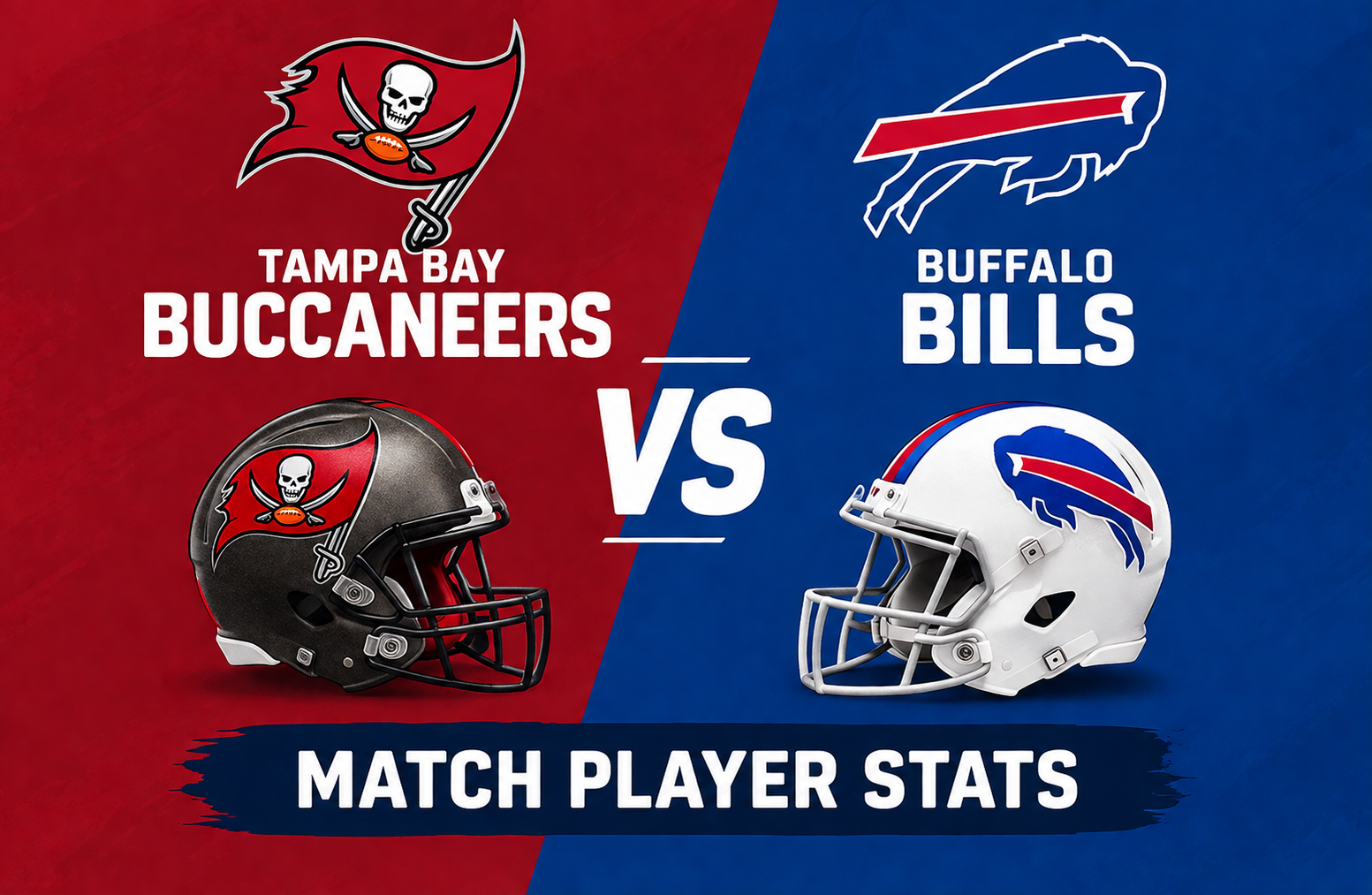Tampa Bay Buccaneers vs Buffalo Bills Match Player Stats