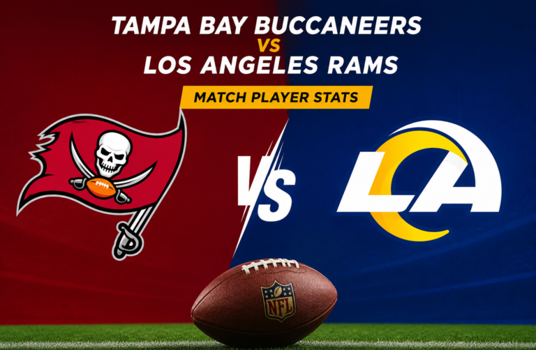 Tampa Bay Buccaneers vs Los Angeles Rams Match Player Stats