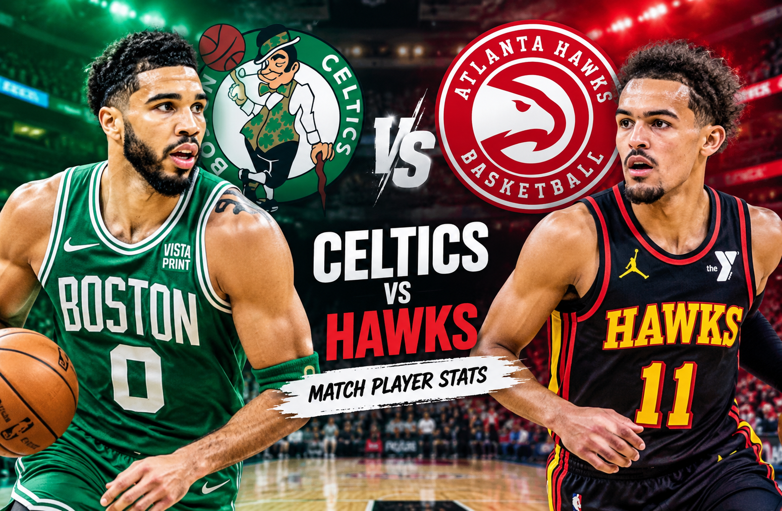 celtics vs atlanta hawks match player stats