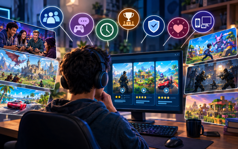 What Makes Players Choose One Online Game Over Another