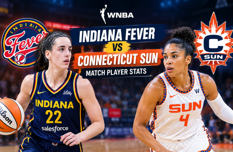 Indiana Fever vs Connecticut Sun Match Player Stats