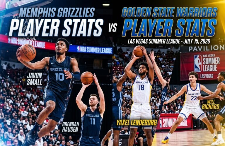 memphis grizzlies vs golden state warriors match player stats