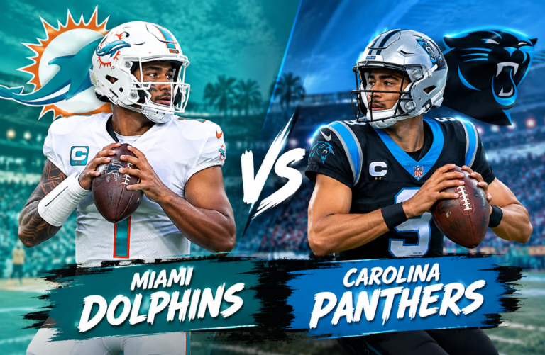 miami dolphins vs carolina panthers match player stats