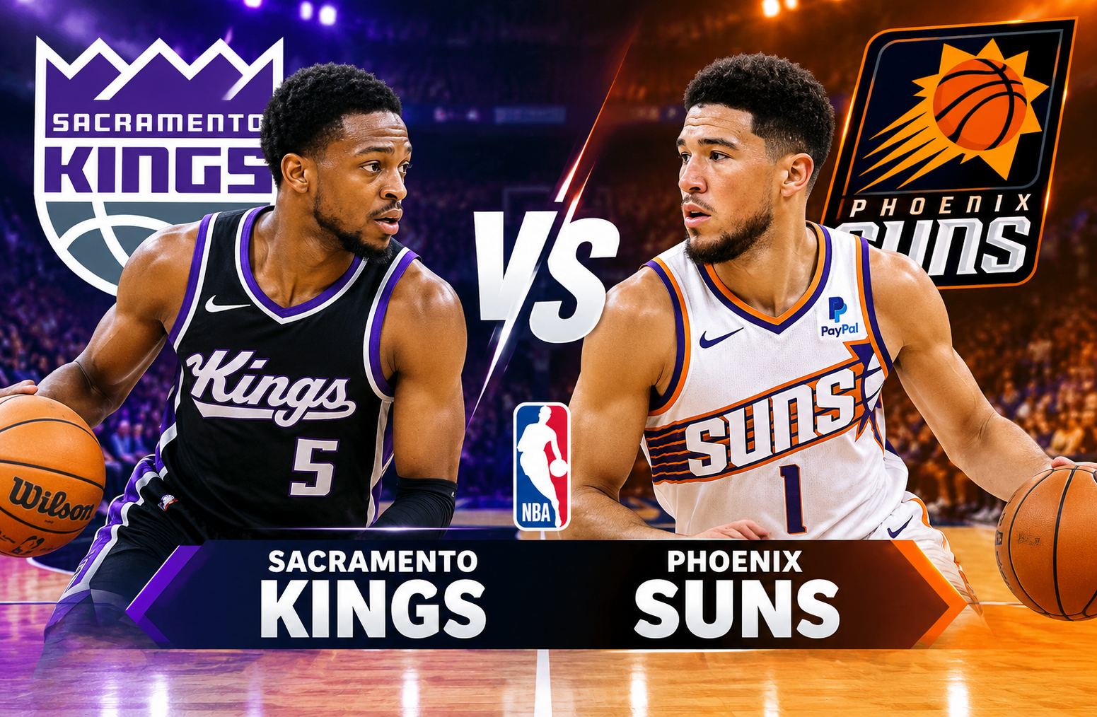 sacramento kings vs phoenix suns match player stats