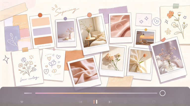 Turn Personal Moodboards into Animated Aesthetic Montages