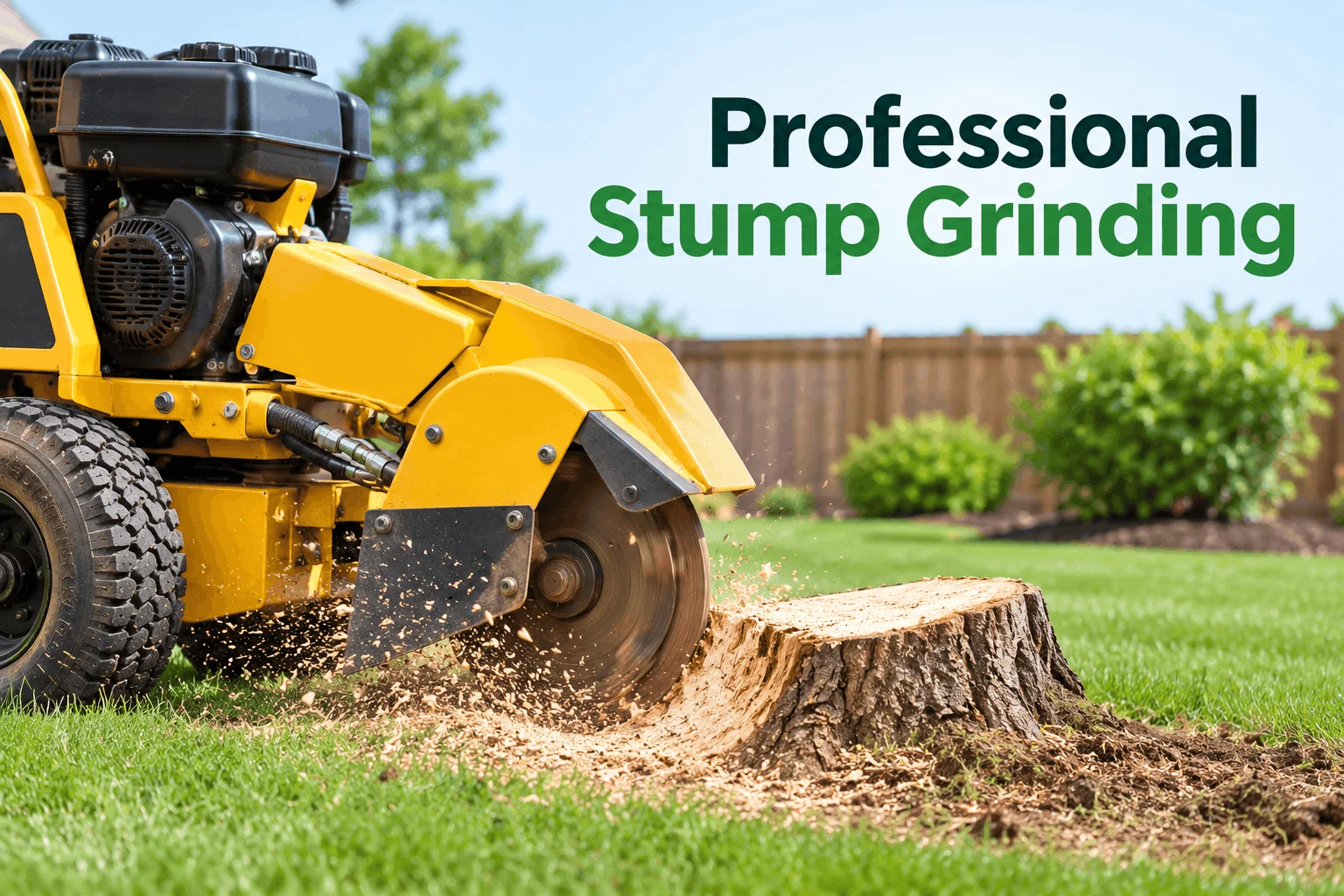 Professional Stump Grinding
