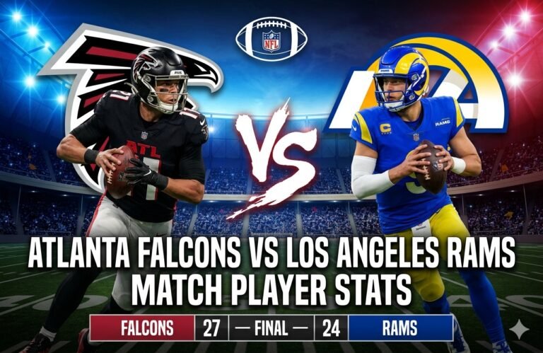 atlanta falcons vs los angeles rams match player stats