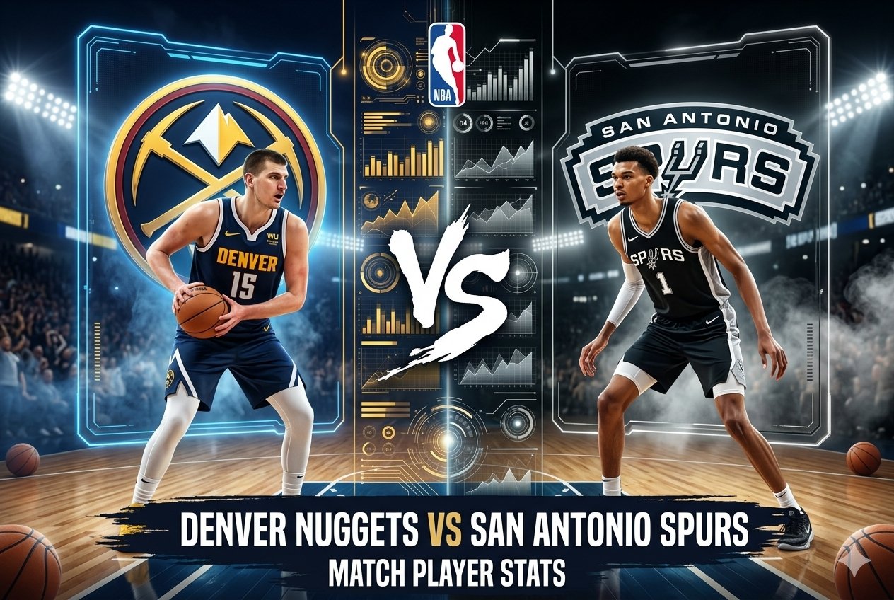 denver nuggets vs san antonio spurs match player stats