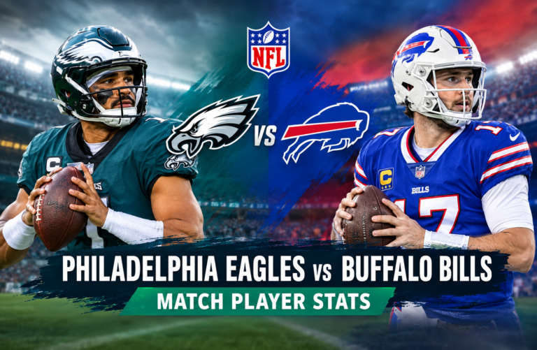 Philadelphia Eagles vs Buffalo Bills Match Player Stats